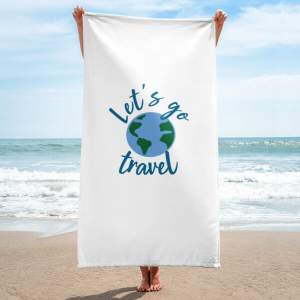 Handtuch “Let´s travel”
