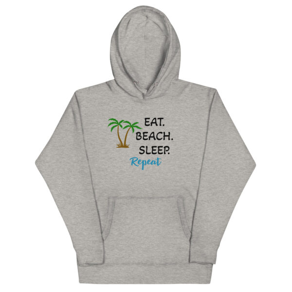 Unisex-Hoodie “Eat. Beach. Sleep.”