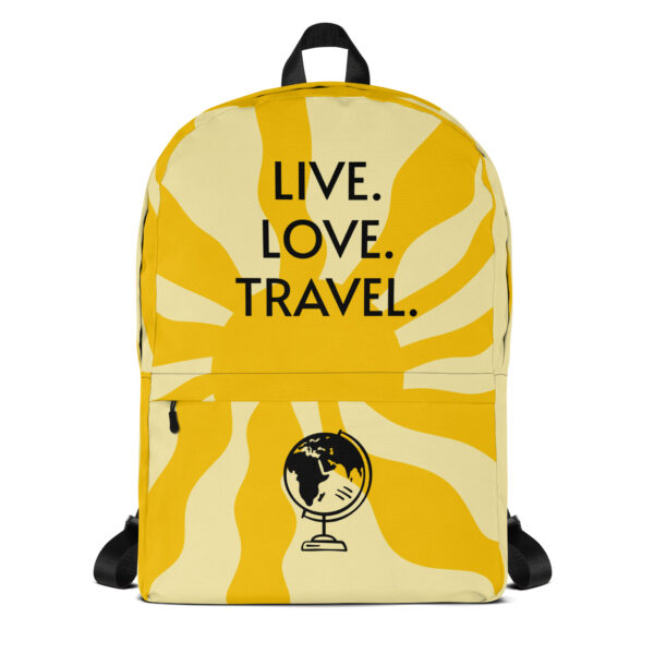 Rucksack “Live. Love. Travel.”