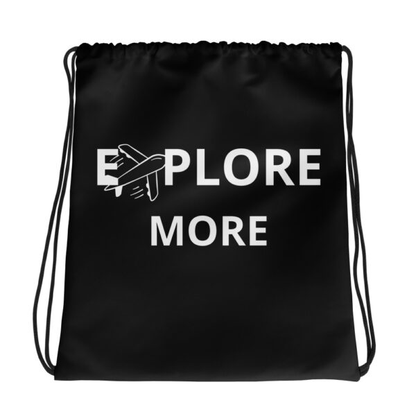 Kordelzug-Beutel “Explore More”