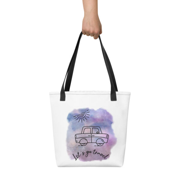 Stoffbeutel “Let’s go travel”