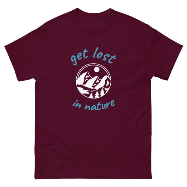 Klassisches Unisex T-Shirt “Get lost in nature”