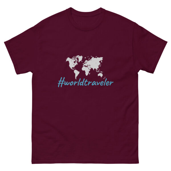 Klassisches Unisex T-Shirt “World traveler”