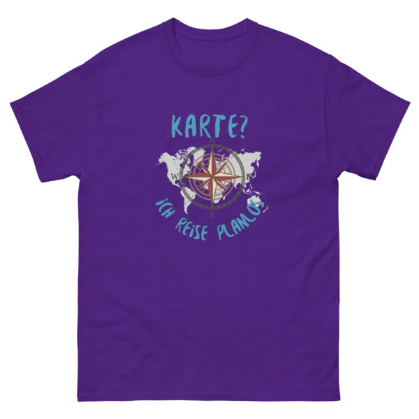 Klassisches Unisex T-Shirt “Karte?”