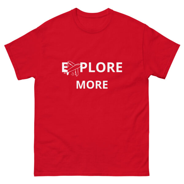 Klassisches Unisex T-Shirt “Explore More”